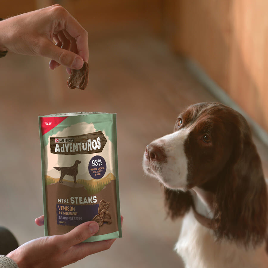 70 g Adventuros Filetes Mini de Venado para perros, , large Imagen numero 6